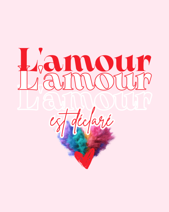 Carte postale - L'amour est déclaré