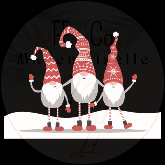 Les 3 gnomes de Noël