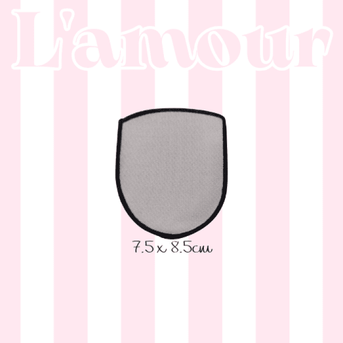 Patch à sublimer - différentes formes