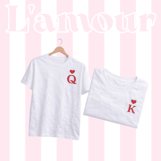 T-shirt – Queen & King (en duo ou en solo)
